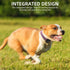 Airtag Dog Collar, 100% Waterproof Integrated Apple Air Tag Dog Collars, Reflective GPS Dog Collar with Hard PC AirTag Holder Case for Small Mediu...
