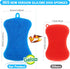 Silicone Sponge Dish Brush, Double Sided Cleaning Brush for Dishes, Kitchen Gadgets and Accessories (3 Pack)...