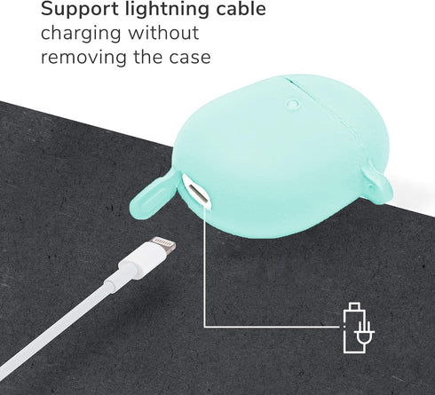 for Google Pixel Buds Pro Case Cover 2022 with Cleaner Kit, Soft Silicone Shockproof Protective Case Skin with Carabiner for Google Pixel Pro Case...