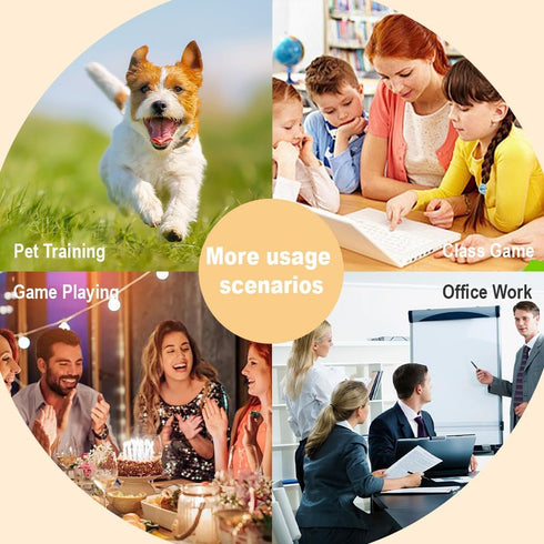 4pcs Dog Buttons for Communication Recordable Dog Talking Buttons Set with Stickers Speaking Button for Dog Training Interactive Tool Answer Buzze...