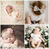 DRESHOW BQUBO Baby Girl Headbands with Bows Nylon Hairbands Handmade Hair Accessories for Newborn Infant Toddlers 10 Pack...