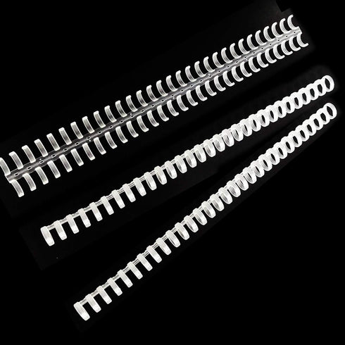 Honbay 10PCS Plastic 30-Hole Loose Leaf Binder Ring for Home and School...