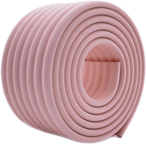 M2cbridge Multifunctional Edge and Corner Guard Coverage Baby Safety Bumper DIY 6.5 Ft (Pink)...