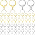PAGOW 40pcs Stainless Steel French Earring Hooks Leverback Ear Wires Hypoallergenic Pendant Clasp Supplies for DIY Jewelry Making...