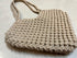 JESSICA Cotton Boho Macrame Handmade Heart Shaped Handbag Birthday Ladies Gift, off-white....