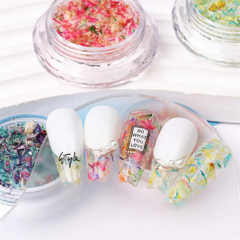 3 Boxes Mini Dry Flowers Tiny Dried Flowers Resin Fillers Pressed Flowers Mini Flower for Nails Crafts DIY Resin Mold Jewelry Making Nail Art Deco...
