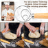 Danish Dough Whisk Bread Mixer?2 Pack Premium Stainless Steel Dutch Whisk With a Dough Scraper for Bread, Pastry or Pizza Dough - Perfect Baking...
