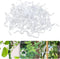 50 PCS Secured Plastic Plant Clip,Climbing Plant Support Garden Clips,For Support,Grape Vine,Tomato Vine, Vegetables Plants,Vine to Grow Upright a...