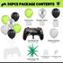 Video Game Balloon Arch, Green Black Balloon Arch Garland, Light Lime Green Black Grey Latex Balloons Star Gamepad Foil Balloon Helium for Boys Me...