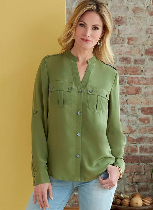 Butterick Misses' Top Sewing Pattern Kit, Code B6856, Sizes 16-18-20-22-24, Multicolor...