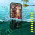 Mitywah Waterproof Case for iPhone XR, Heavy Duty Shockproof Case with Built-in Screen Protector, Full Body Underwater Protective Metal Case 6.1 i...