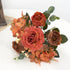 Artificial Flowers Fake Peony Silk Flowers Hydrangea Bouquet Decor Faux Camellia Flower for Home Living Room Table Centerpieces Decoration...