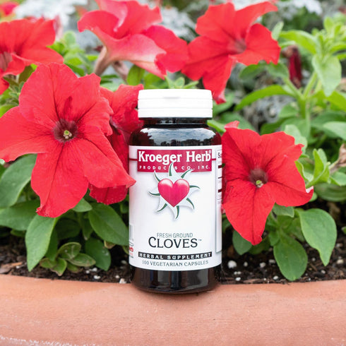 Kroeger Herb, Cloves, Natural Antioxidant, Liver Health, Digestive Supplement - Vegetarian, Non-GMO, Gluten Free, No Preservatives or Fillers - 10...