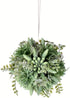 Vickerman Everyday 5" Artificial Mixed Gray Green Succulent Ball - Faux Floral Decor - Home Or Office Arrangement Accent - Maintenance Free...