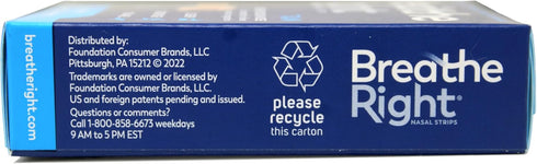 Breathe Right Original Large Tan Nasal Strips, 30 Count (Pack of 3)...