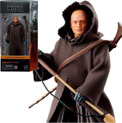 STAR WARS The Black Series Boba Fett (Tython) Toy 6-Inch-Scale The Mandalorian Collectible Figure, Toys for Kids Ages 4 and Up...