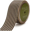 May Arts 1-1/2-Inch Wide Ribbon, Black Grosgrain Stripe...