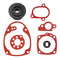 NV45AB2 Parts NV45AB NV45AE Replacement Roofing Coil Nailer Tools Parts 877-761 Gasket Kit Shafts Washers Set 878179 Piston Bumper...