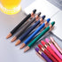 Ballpoint Pens,Pen with Stylus Tips, 1.0 mm Black Ink Metal Pen Stylus Pens for Touch Screens, 2 in 1 Stylus Ballpoint Pens (24 Colors pens and 24...
