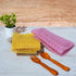 Unha's Non-Scratch Scouring Pads - Heavy Duty Dish Scrubbers, Odorfree, Long Lasting Dish Cloth, All-Purpose for Dish Washing Scurbs - Made in Kor...