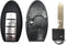 Smart Key Fob Case Shell Fit for Nissan Altima Maxima Murano Infiniti KR55WK48903 4 Buttons Replacement Keyless Entry Remote Car Key Housing Casin...
