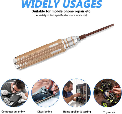 Mini Electronic Screwdriver Set, 12 in 1 Small Precision Screwdriver Set Magnetic Repair Tool Bit Kit Electronics Driver Kit for Phone Watch Lapto...