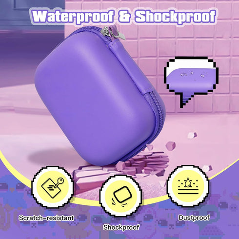 TiMOVO Carrying Case and Silicone Case for Bitzee Interactive Toy Digital Pet, Hard Protective Storage Case + Silicone Cover Fits Bitzee Virtual E...