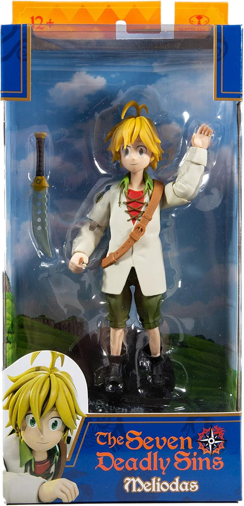 McFarlane Toys The Seven Deadly Sins Meliodas 7" Action Figure with Accessories...