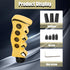 1 PC Car Manual Transmission Gear Shift Tip Kit,Knife Grip Handle Shift Knob, Easy Grip Wave Rod Headband Adapter Screws and Wrenches, Universal A...