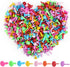 LOMIMOS 500Pcs Colorful Mini Paper Fastener Brad,Split Pin for Art Crafting School Project Scrapbooking DIY,0.47x0.3in...