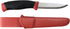 Morakniv Companion (S) Sandvik Stainless Steel Fixed-Blade Knife with Sheath, Dala Red, 4.1 Inch...