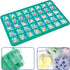 Silicone Caramel Candy Molds, 2 Pack 40-Cavity Square Hard Candy Mold for Chocolate Truffles Gummy Jelly Truffles Pralines Caramels, Ice Cube Tray...