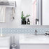 Peel & Stick Tile Stickers 12 PCS Self Adhesive Backsplash Decorative Wall Stickers for Kitchen Bathroom Tile Decals Waterproof & Removable 6" x 6...