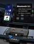 arsvita 5.1 Bluetooth Cassette Adapter, Car Audio Bluetooth Cassette Receiver, Cassette Bluetooth Adapter for Car Support Micro SD Card, Hands-Fre...