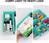 8 Pack Felt Drawer Organizer Tray, Desk Drawer Organizer Space Saving Storage Dividers Box, for Home Office Gadgets and Jewelry Storage (Teal)...