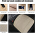 Car Front Seat Cover, 21"×22" Luxury PU Leather Auto Seat Protection Cover, Comfortable Anti Slip Front Bottom Seat Cushion with Full Wrap, Univer...
