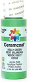 Delta Creative Ceramcoat Acrylic Paint in Assorted Colors (2 oz), 2052, Kelly Green...