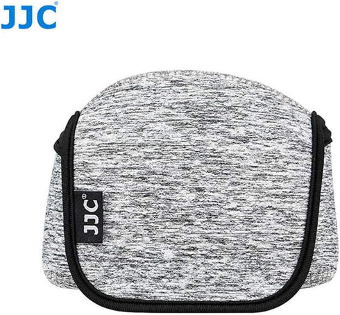 JJC Dark Gray Neoprene Mirrorless Camera Pouch Case Bag, Ultra Lightweight Elastic Comfortable, Z50 Case, Z FC Pouch, Water Resistant, 143x120x110...