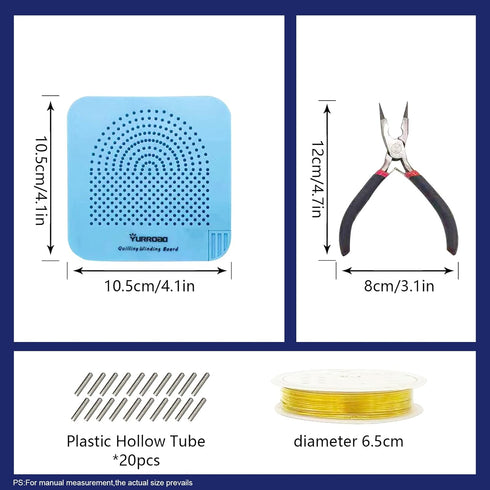 QDAOYU Wire Shaping Jig Kit with Jewelry Craft Wire and Wire Bending Plier for Jewelry Making Tools and Wire Wrapping Supplies...