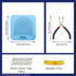 QDAOYU Wire Shaping Jig Kit with Jewelry Craft Wire and Wire Bending Plier for Jewelry Making Tools and Wire Wrapping Supplies...