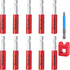 10PCS Strong Magnetic Extension Socket Drill Bit Holder 1/4" Hex Power Tools,Strong Magnetic Extension Bit Holder,Hex Shank S2 Steel Magnetic,Scre...