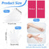 200pcs Pedicure Bags for Feet,Larger And Thicker Disposable Plastic Gloves for Hair Coloring,Pedicure Liners Disposable,Paraffin Gloves for Hand a...