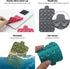 Double Sided Silicone Suction Phone Mount (2 Pack), Each Side 24 Strong Suction Cups Mobile Phone Holder, Cell Phone Grip Stand for Selfies and Vi...