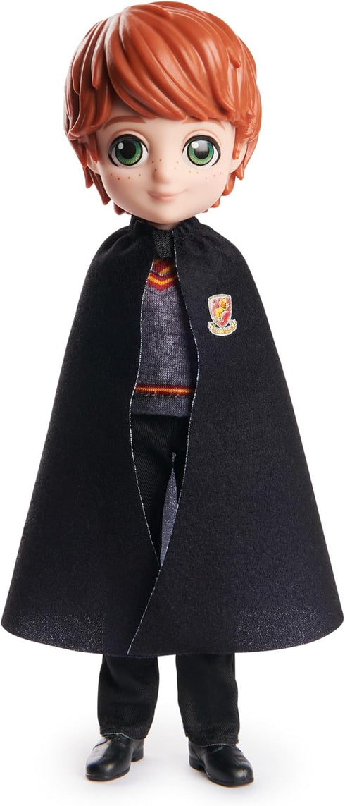 Wizarding World Harry Potter, 8-inch Ron Weasley Doll 12-Piece Back to Hogwarts Gift Set with Doll Accessories, Kids Toys for Ages 6 and up...