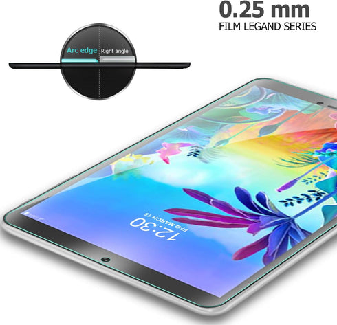 LG G Pad 5 10.1 Screen Protector Glass - Tempered Glass 9H Hardness Scratch Resistant Bubble Free Tempered Glass Screen Protector for LG G Pad 5 1...