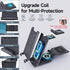 Wireless Charging Station for Samsung,MANKIW Foldable 3 in 1 Fast Charger Station for Galaxy S24 S23 S22 S20 Ultra Z Flip Fold 5/4/3Galaxy Watch 6...