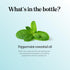 Peppermint Essential Oil for Diffuser Aromatherapy - 100% Pure Peppermint Oil for Hair Skin and Nails Plus Undiluted Refreshing Aromatherapy Essen...
