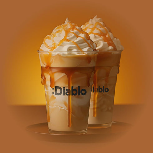 Diablo Salted Caramel Dessert Sauce | Sugar Free | Gluten Free | Diabetic Friendly | Hamper Available - Perfect for Gifting | 360g 12.70oz...