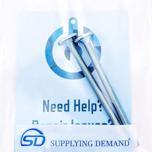 Supplying Demand WB01X10180 942461 2 Pack Microwave Cabinet Mounting Installation Flat Bolt Model Specific Not Universal...