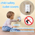 Smart Home Switch Cover,Baby Proof Light Outlet Covers,Child Safety Switch Plate Guard,Wall Plug Box,Kids Electrical Protector Box Fits All Outlet...